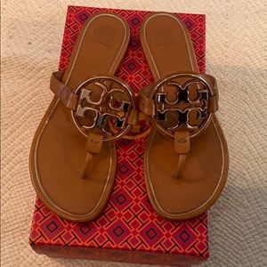 Brand New Tory Burch Round Miller Rose Gold 9.5